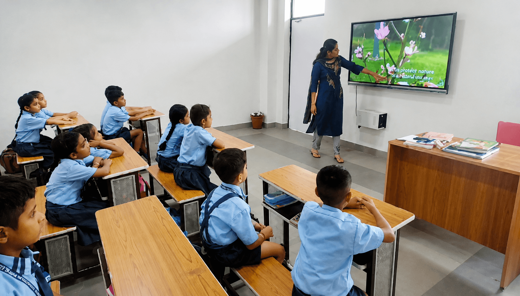 Students exploring inquiry-based learning